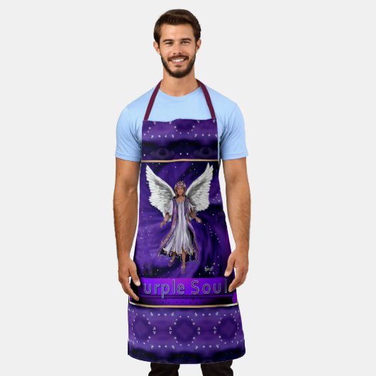 Schürze des lila Souls (Getragen)