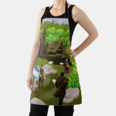 Schürze des mittelalterlichen Dorfes (InSitu)