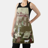 Schürze des mittelalterlichen Dorfes (InSitu)