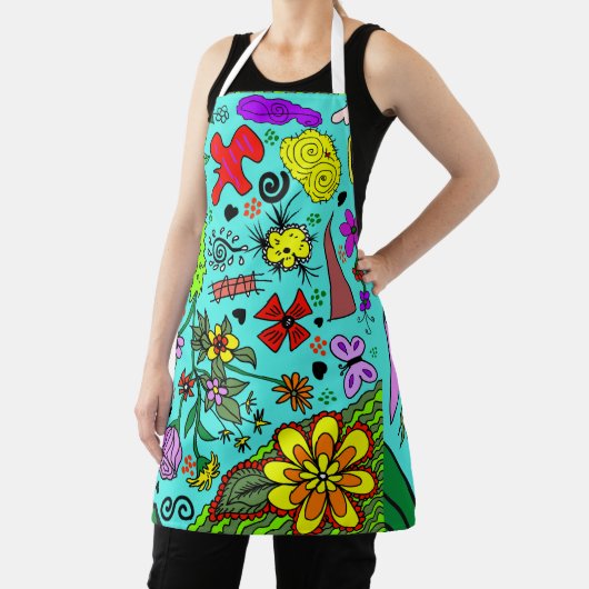 Schürze des Musteraufklebers (InSitu)