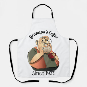 Schürze des personalisierten Opa's Coffee Shop