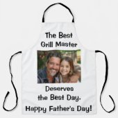 Schürze des personalisierten Vaters (Vorderseite)