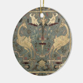 Schürze des Renaissanceentwurfs, 17. Jahrhundert Keramikornament (Links)