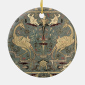 Schürze des Renaissanceentwurfs, 17. Jahrhundert Keramikornament (Hinten)