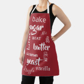 Schürze des roten Backwortes (InSitu)