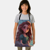 Schürze des schönen Mädchens (Insitu)