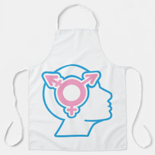 Schürze des Trans-Pride-Symbols