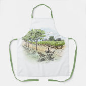 Schürze des Weingartens (Vorderseite)