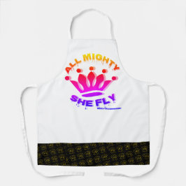 Schürze, die ganze Mächtige, die sie fliegt Schürze