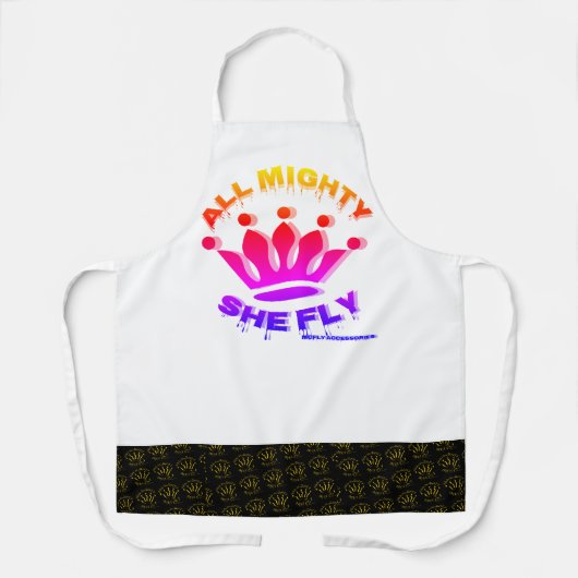Schürze, die ganze Mächtige, die sie fliegt Schürze (Vorderseite)