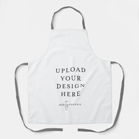 Schürze - Eigenes Design hochladen (Vorderseite)