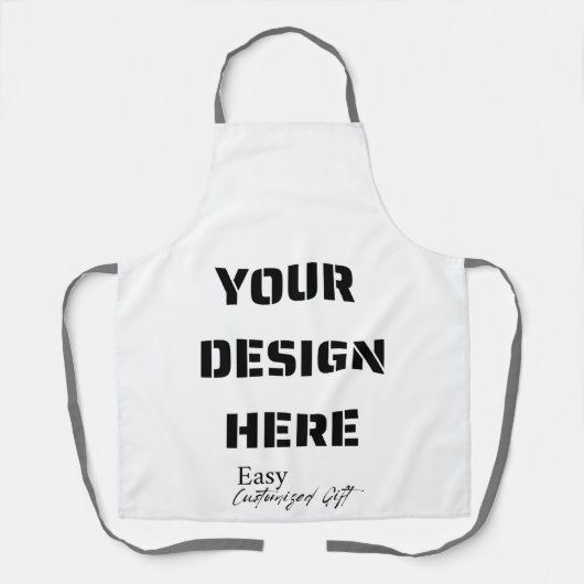 Schürze , Eigenes Design hochladen (Vorderseite)