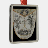 Schürze eines Meisters des Auftrages der Silbernes Ornament (Rechts)