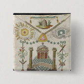 Schürze eines Meisters Heiliges-Julien Häuschens Button (Vorderseite)