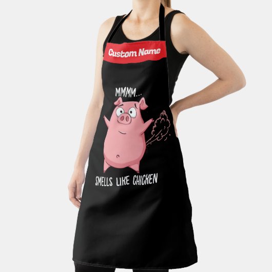 Schürze Farben Meme - Funny Furz riecht wie Hühnch (InSitu)