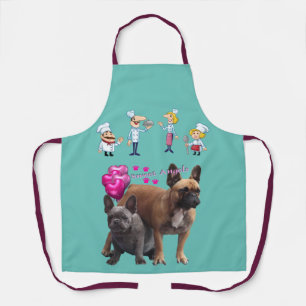 Schürze französische Bulldogge