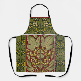 Schürze für antiquiertes Leaf-Muster