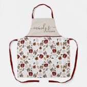 Schürze für Aquarellfarben-Überdrucken (Vorderseite)