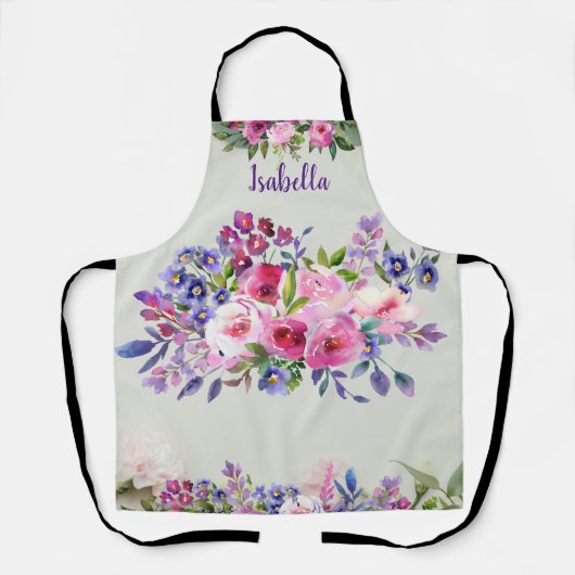 Schürze für benutzerdefinierte Blume (Vorderseite)