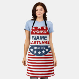 Schürze für benutzerdefinierte Kampagnenvorlagen