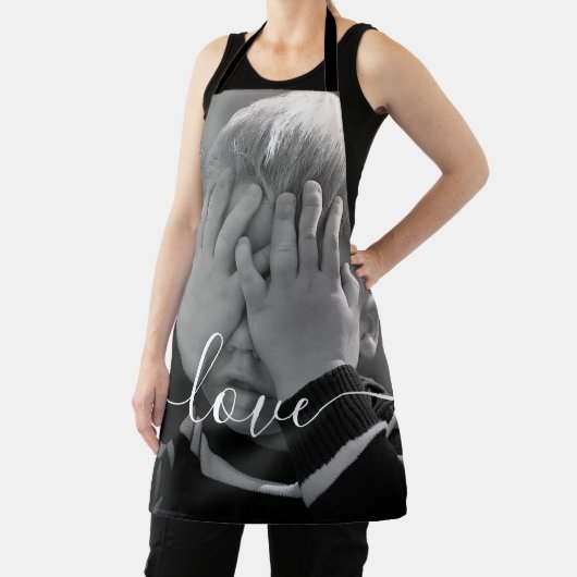 Schürze für benutzerdefiniertes Foto in der Skript (InSitu)