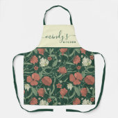 Schürze für Blumen-Überdruck (Vorderseite)