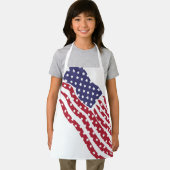 Schürze für das Design von Red White Blue Flag (Insitu)