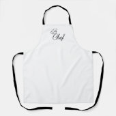 Schürze für den Küchenführer (Vorderseite)