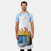 Schürze für den Mehrfach-Brandschutz (Getragen)