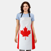 Schürze für die UmlaufPrint-Flag in Kanada (Getragen)