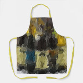 Schürze für die Weinflasche (Vorderseite)