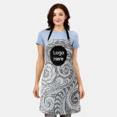 Schürze für Doodle-Design (Getragen)