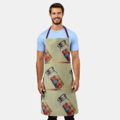 Schürze für farbenfrohe Gehirnbedingungen (gepolst (Getragen)