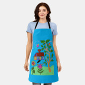 Schürze für Gartenbau (Getragen)