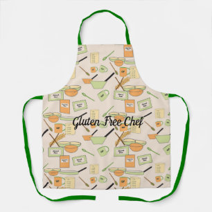 Schürze für glutenfreie Köche in Vollversion