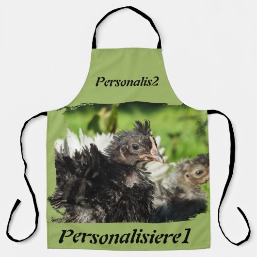 Schürze für Hühnerküken (Vorderseite)