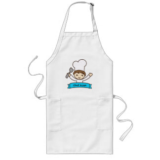 Schürze für Kinder mit handgezeichnetem Masterchef
