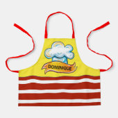 Schürze für kleinen Koch (Vorderseite)