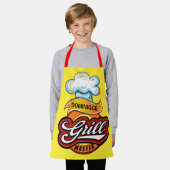 Schürze für kleinen Koch (Getragen)