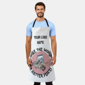 Schürze für kundenspezifisches Backen (Getragen)