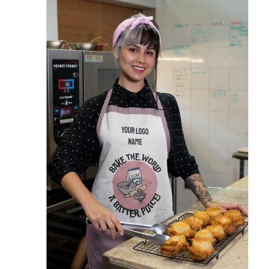 Schürze für kundenspezifisches Backen