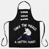 Schürze für kundenspezifisches Backen (Vorderseite)
