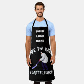 Schürze für kundenspezifisches Backen (Getragen)