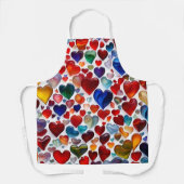 Schürze für lebendiges Herz - Küche Zubehör (Vorderseite)