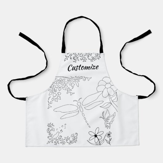 Schürze für Mehrdruck (Vorderseite)