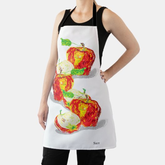 Schürze für Mehrdruck: Äpfel (InSitu)