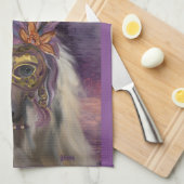 Schürze für Mehrdruck Geschirrtuch (Viertel Falte)