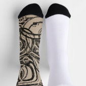 Schürze für Mehrdruck Socken (Oben)