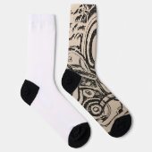 Schürze für Mehrdruck Socken (Rechts)