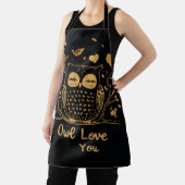 Schürze für Mehrfach-Druck mit schwarzem Gold (InSitu)